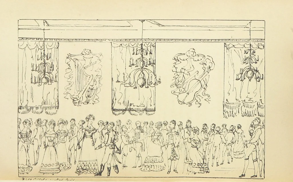 An illustration from Valentine Verses; or, Lines of truth, love, and virtue. [With plates, lithographed by the author, 1827, leaf 476
