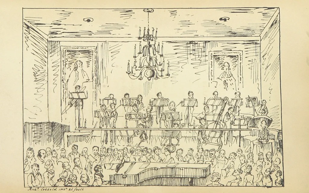 An illustration from Valentine Verses; or, Lines of truth, love, and virtue. [With plates, lithographed by the author, 1827, leaf 488