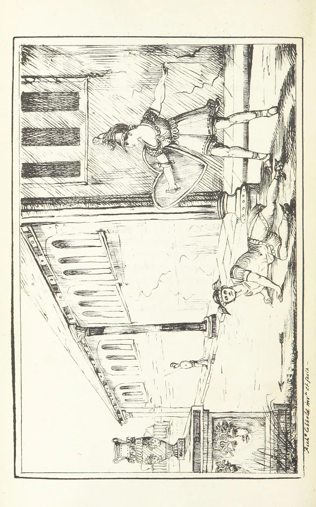An illustration from Valentine Verses; or, Lines of truth, love, and virtue. [With plates, lithographed by the author, 1827, leaf 72
