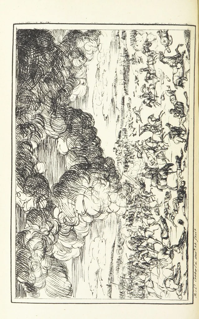 An illustration from Valentine Verses; or, Lines of truth, love, and virtue. [With plates, lithographed by the author, 1827, leaf 92