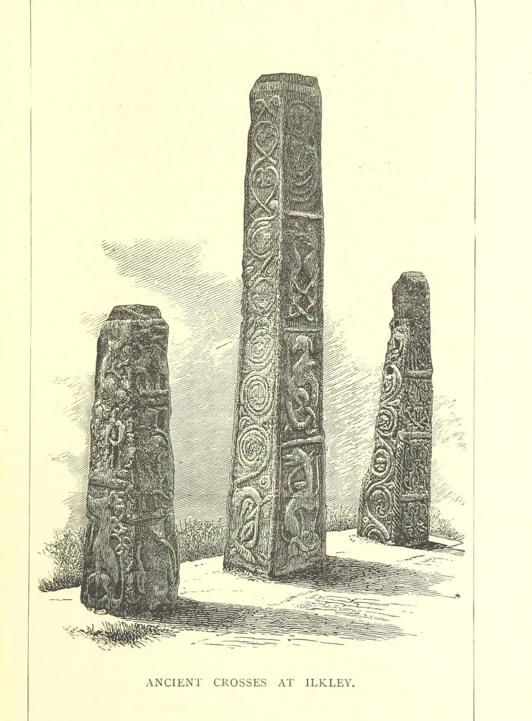 An illustration from On Foot through Wharfedale: descriptive & historical notes of the towns and villages of Upper & Lower Wharfedale. [With illustrations and a map, 1882, leaf 157
