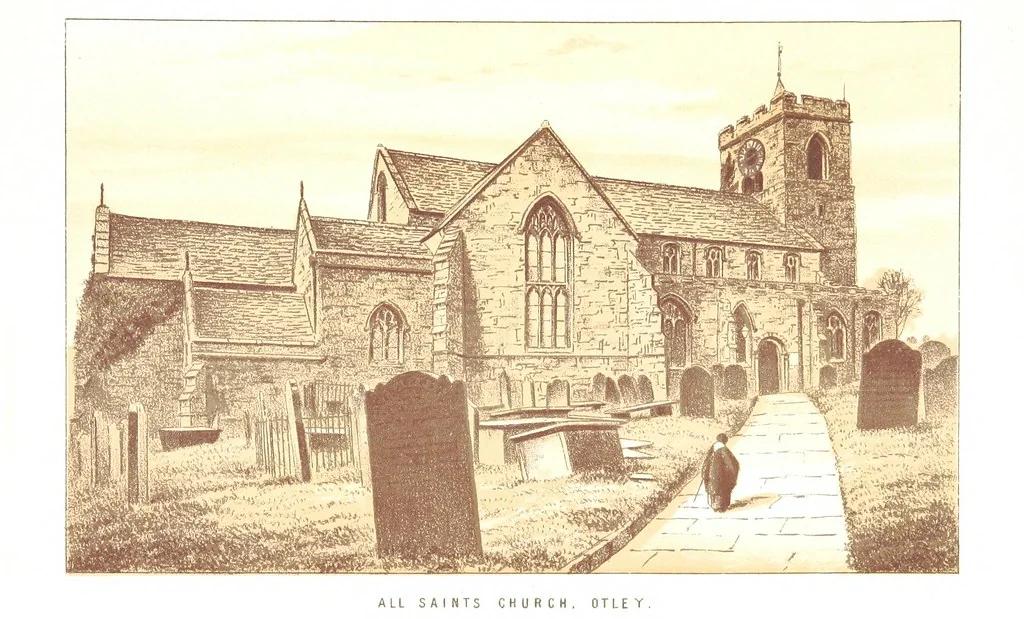 An illustration from On Foot through Wharfedale: descriptive & historical notes of the towns and villages of Upper & Lower Wharfedale. [With illustrations and a map, 1882, leaf 75