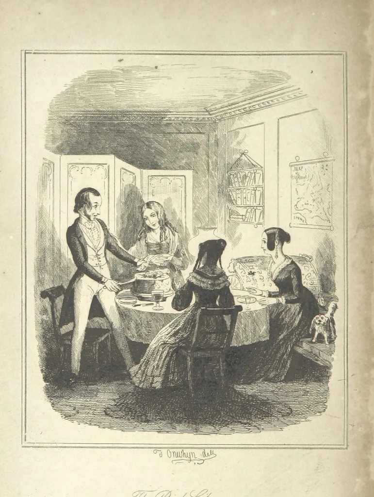 An illustration from George St. George Julian, the Prince. [With plates by Thomas Onwhyn and a portrait of the author, 1844, leaf 118