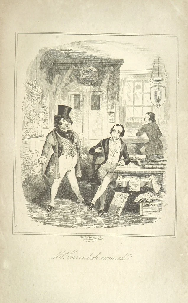 An illustration from George St. George Julian, the Prince. [With plates by Thomas Onwhyn and a portrait of the author, 1844, leaf 149