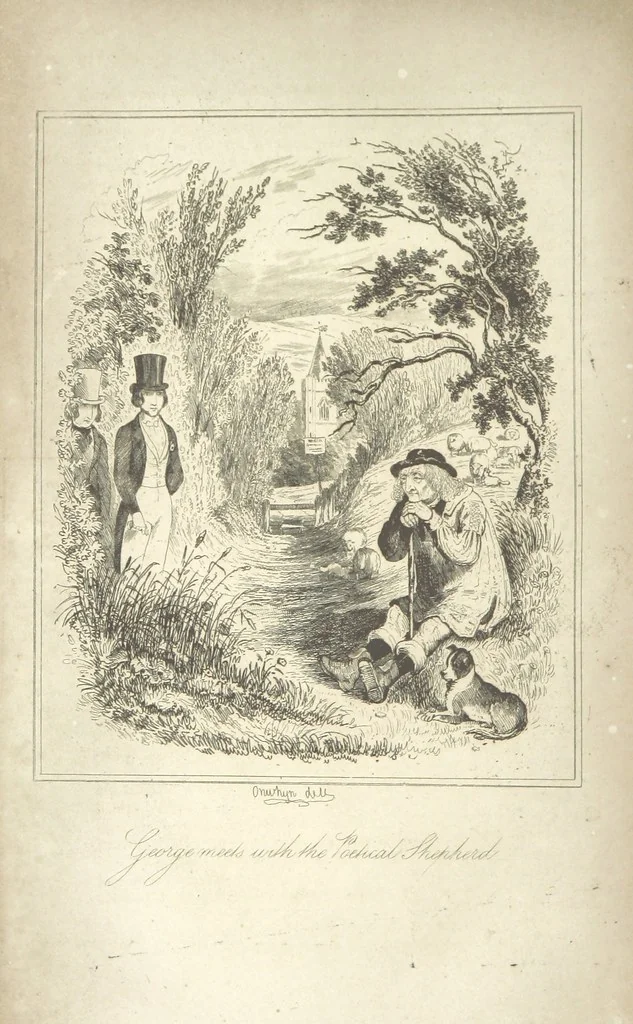 An illustration from George St. George Julian, the Prince. [With plates by Thomas Onwhyn and a portrait of the author, 1844, leaf 162