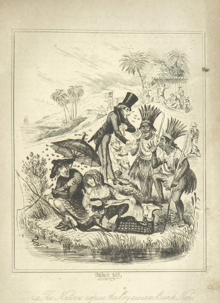 An illustration from George St. George Julian, the Prince. [With plates by Thomas Onwhyn and a portrait of the author, 1844, leaf 199