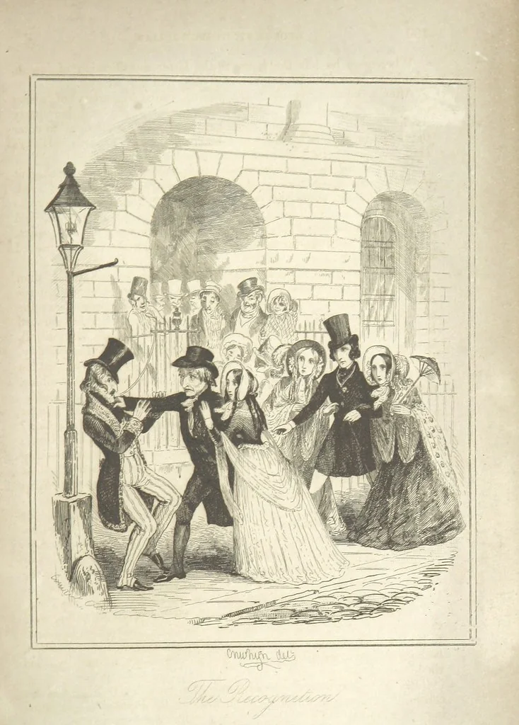 An illustration from George St. George Julian, the Prince. [With plates by Thomas Onwhyn and a portrait of the author, 1844, leaf 247