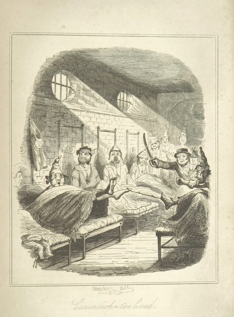 An illustration from George St. George Julian, the Prince. [With plates by Thomas Onwhyn and a portrait of the author, 1844, leaf 255