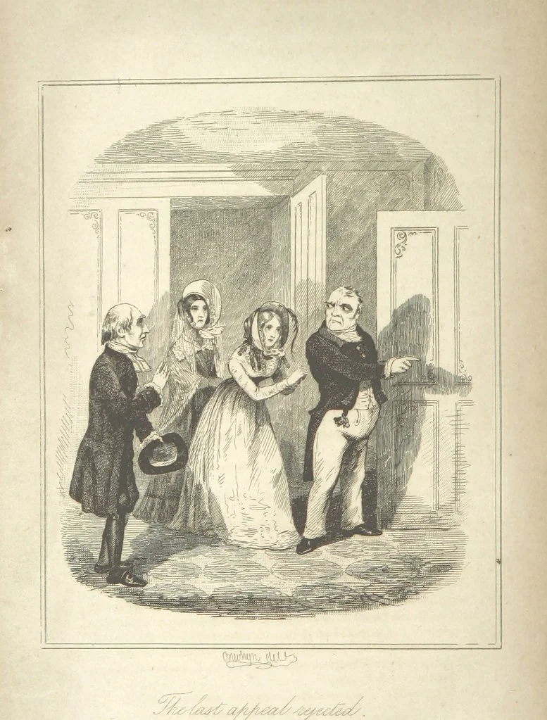 An illustration from George St. George Julian, the Prince. [With plates by Thomas Onwhyn and a portrait of the author, 1844, leaf 270