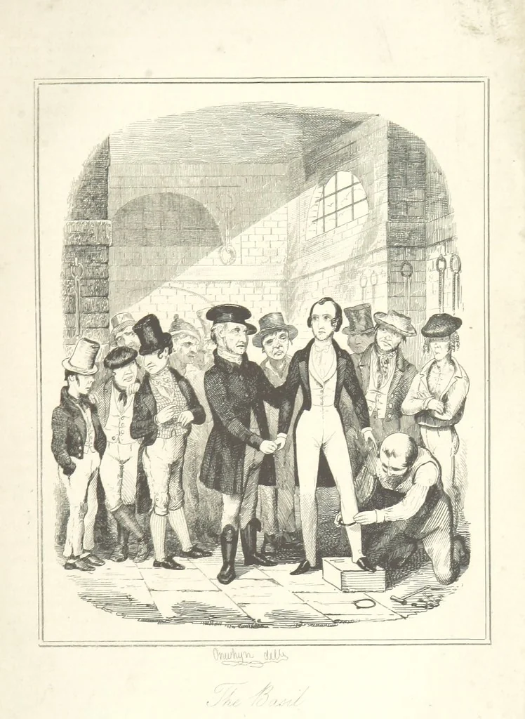 An illustration from George St. George Julian, the Prince. [With plates by Thomas Onwhyn and a portrait of the author, 1844, leaf 289