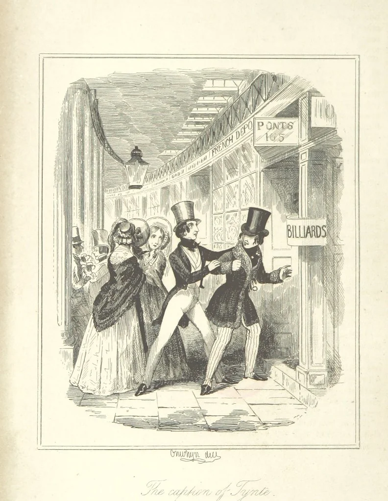 An illustration from George St. George Julian, the Prince. [With plates by Thomas Onwhyn and a portrait of the author, 1844, leaf 296