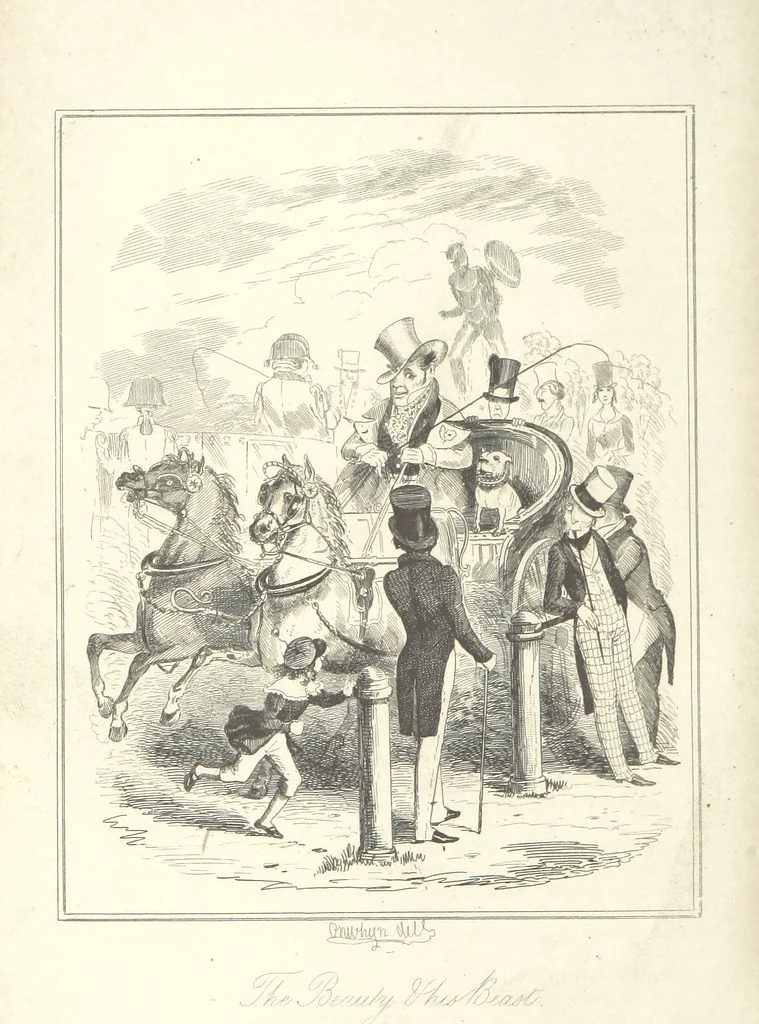 An illustration from George St. George Julian, the Prince. [With plates by Thomas Onwhyn and a portrait of the author, 1844, leaf 326