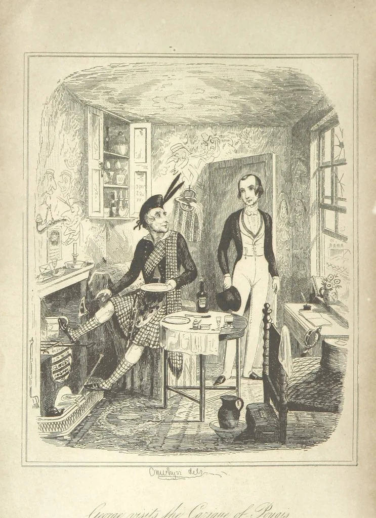 An illustration from George St. George Julian, the Prince. [With plates by Thomas Onwhyn and a portrait of the author, 1844, leaf 78