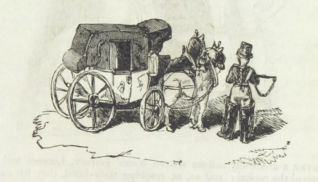 An illustration from The Sisters; or, the Fatal marriages ... Illustrated with fifty-eight engravings by Kenny Meadows and Alfred Crowquill: a portrait of the author: and twenty-two etchings on steel, by Onwhyn. Second edition, with additions, 1851, leaf 193