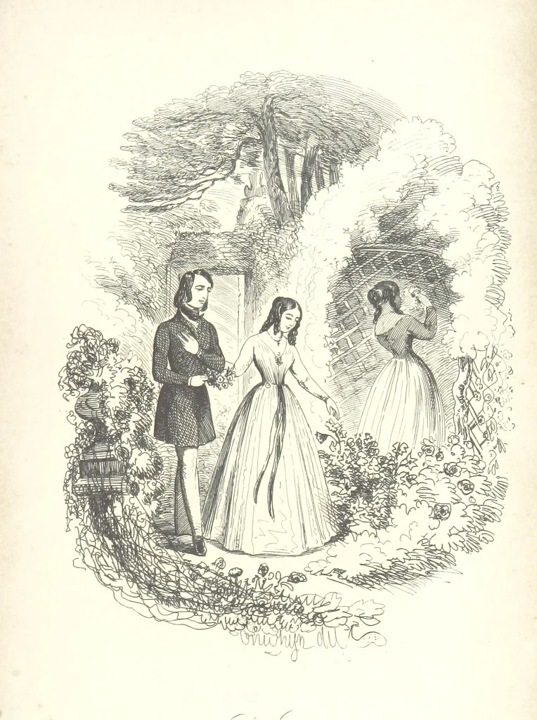 An illustration from Sylvester Sound, the Somnambulist. (Illustrated by Onwhyn.) [With a portrait of the author, 1844, leaf 439