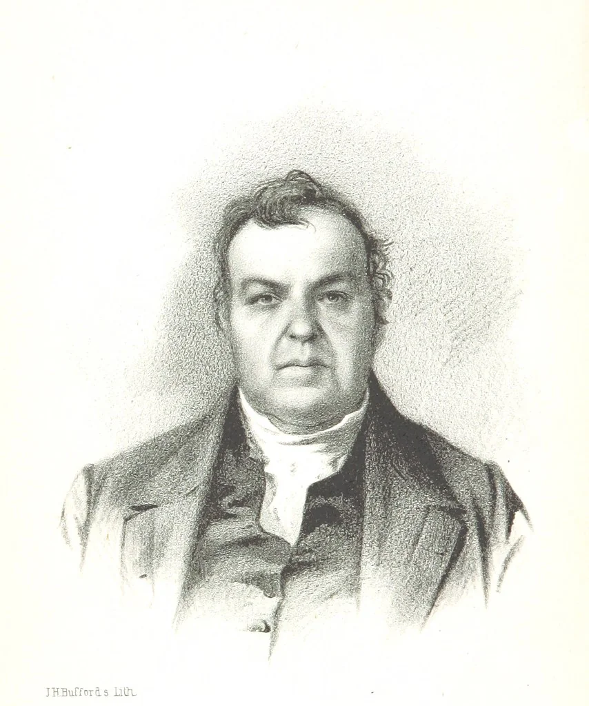 An illustration from History of New Boston, New Hampshire. [With plates, including portraits, 1864, leaf 10