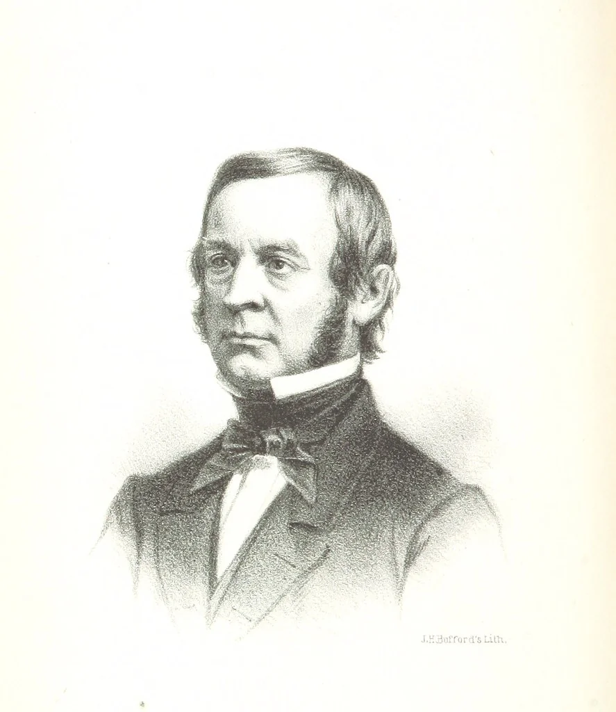 An illustration from History of New Boston, New Hampshire. [With plates, including portraits, 1864, leaf 114
