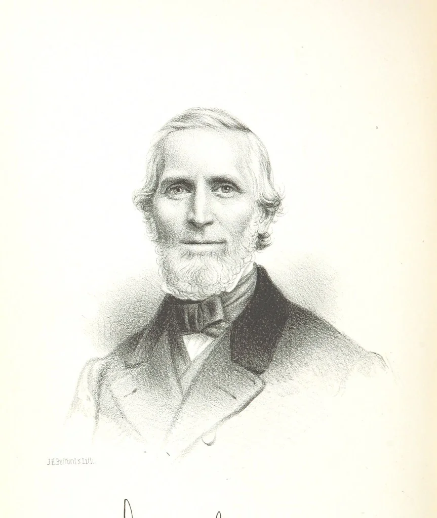 An illustration from History of New Boston, New Hampshire. [With plates, including portraits, 1864, leaf 198