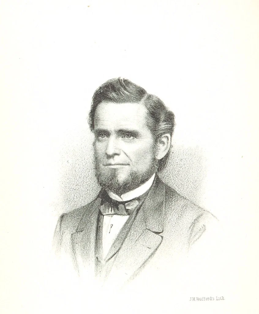 An illustration from History of New Boston, New Hampshire. [With plates, including portraits, 1864, leaf 210