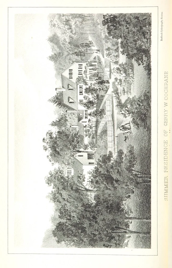 An illustration from History of New Boston, New Hampshire. [With plates, including portraits, 1864, leaf 398