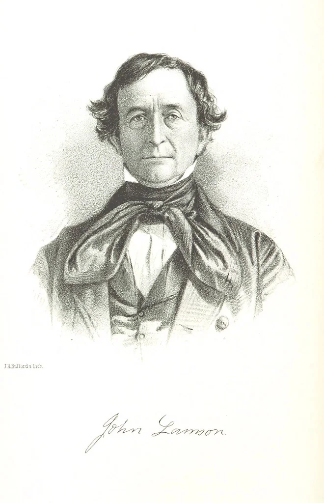 An illustration from History of New Boston, New Hampshire. [With plates, including portraits, 1864, leaf 534