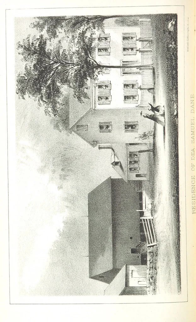 An illustration from History of New Boston, New Hampshire. [With plates, including portraits, 1864, leaf 538