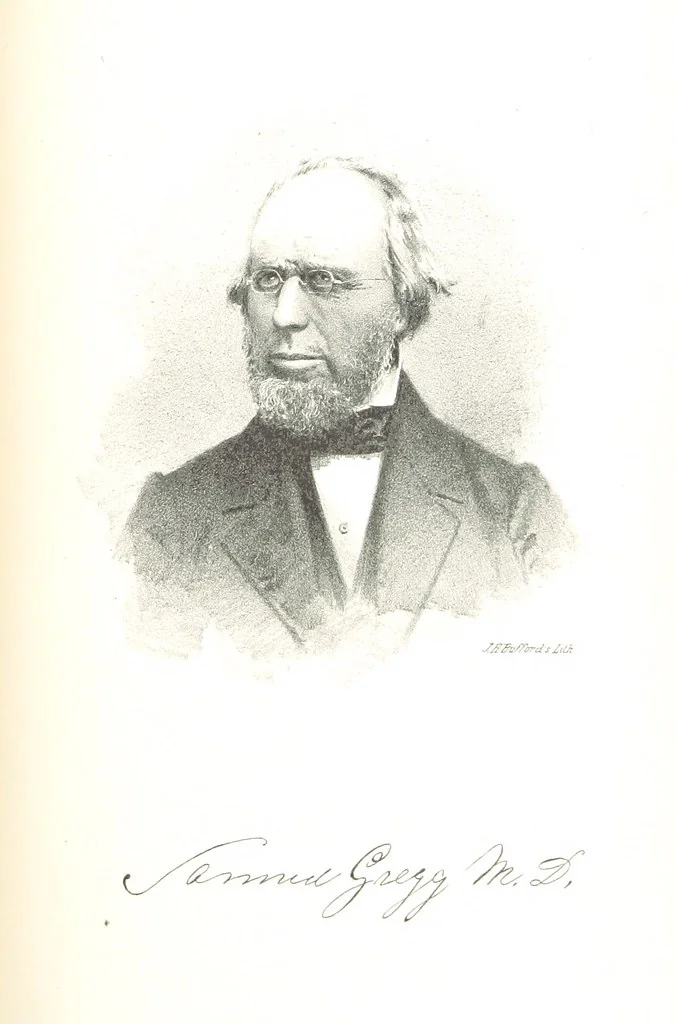 An illustration from History of New Boston, New Hampshire. [With plates, including portraits, 1864, leaf 565