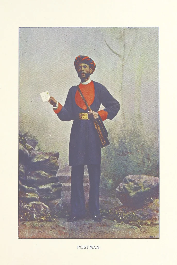 An illustration from Typical Pictures of Indian Natives: being reproductions from specially-prepared hand-coloured photographs. With descriptive letterpress by F. M. Coleman, 1807, leaf 75