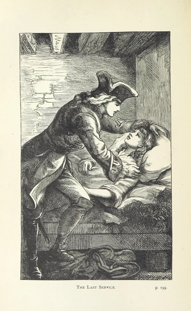 An illustration from Lady Betty ... With original illustrations, 1870, leaf 218