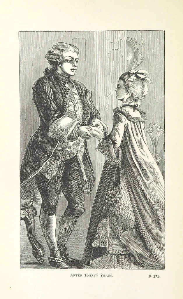 An illustration from Lady Betty ... With original illustrations, 1870, leaf 400