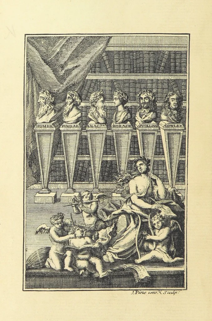 An illustration from A Collection of Old Ballads. Corrected from the best and most ancient copies extant. With introductions, historical, critical, or humorous. Illustrated with copper plates. [Collected by Ambrose Philips?, 1871, leaf 12