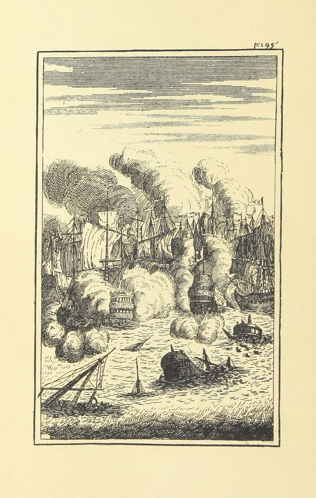 An illustration from A Collection of Old Ballads. Corrected from the best and most ancient copies extant. With introductions, historical, critical, or humorous. Illustrated with copper plates. [Collected by Ambrose Philips?, 1871, leaf 236