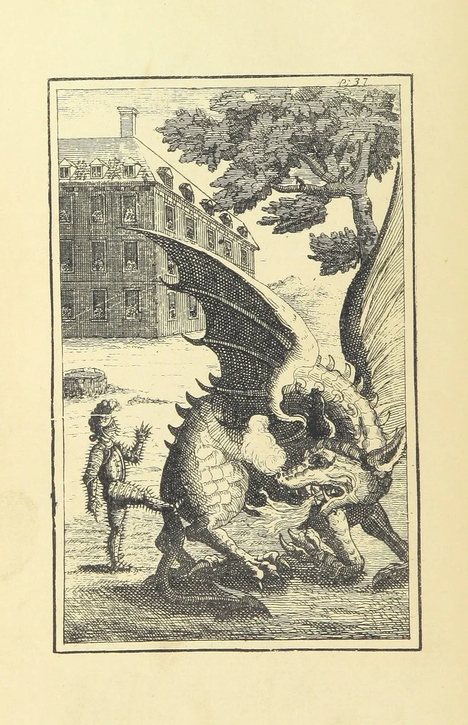 An illustration from A Collection of Old Ballads. Corrected from the best and most ancient copies extant. With introductions, historical, critical, or humorous. Illustrated with copper plates. [Collected by Ambrose Philips?, 1871, leaf 66