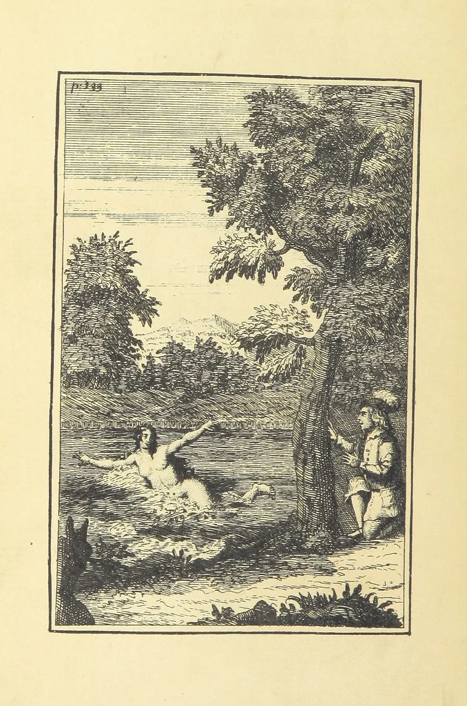 An illustration from A Collection of Old Ballads. Corrected from the best and most ancient copies extant. With introductions, historical, critical, or humorous. Illustrated with copper plates. [Collected by Ambrose Philips?, 1871, leaf 178