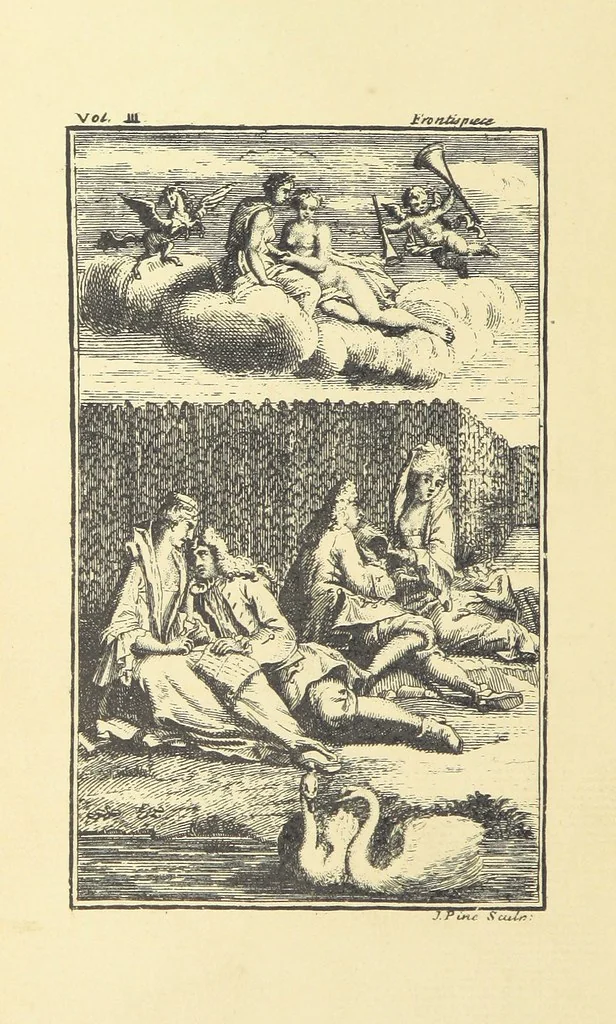 An illustration from A Collection of Old Ballads. Corrected from the best and most ancient copies extant. With introductions, historical, critical, or humorous. Illustrated with copper plates. [Collected by Ambrose Philips?, 1871, leaf 12