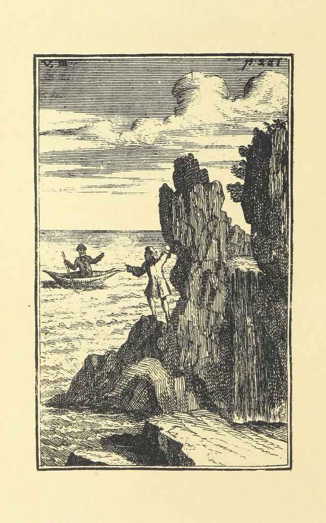 An illustration from A Collection of Old Ballads. Corrected from the best and most ancient copies extant. With introductions, historical, critical, or humorous. Illustrated with copper plates. [Collected by Ambrose Philips?, 1871, leaf 274
