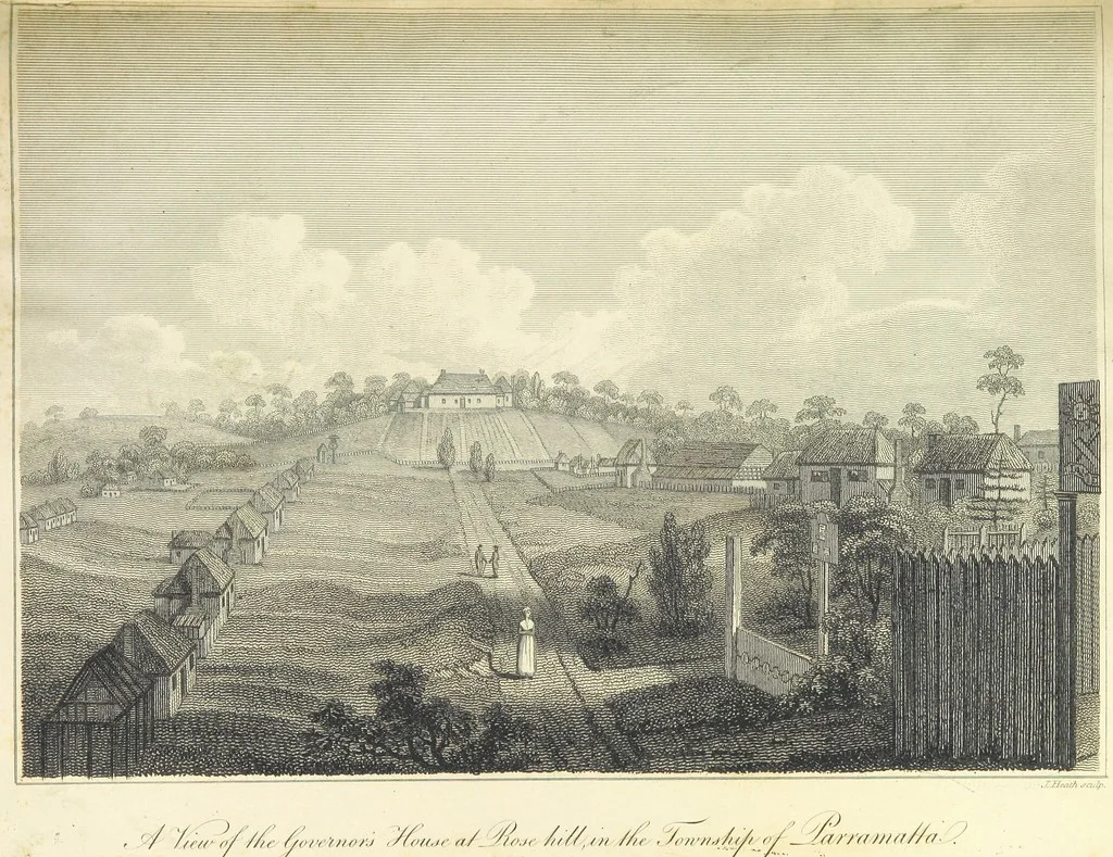 An illustration from An Account of the English Colony in New South Wales ... To which are added, some particulars of New Zealand; compiled ... from the MSS. of Lieutenant-Governor King ... Illustrated by engravings, 1804, leaf 137