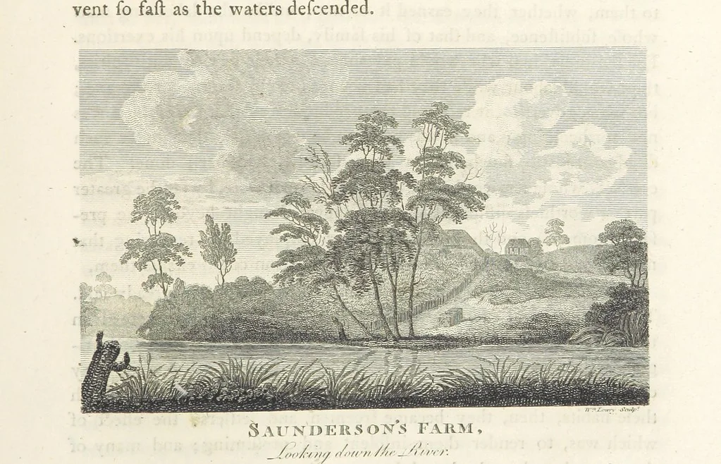 An illustration from An Account of the English Colony in New South Wales ... To which are added, some particulars of New Zealand; compiled ... from the MSS. of Lieutenant-Governor King ... Illustrated by engravings, 1804, leaf 563
