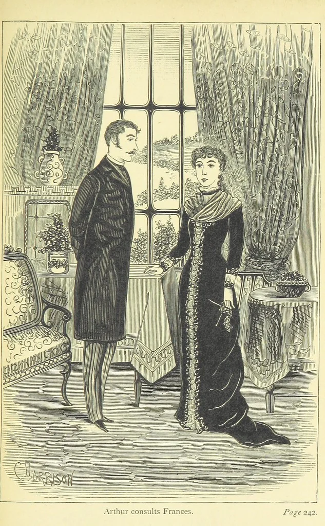 An illustration from The Woodleighs of Amscote ... Illustrated, 1881, leaf 253