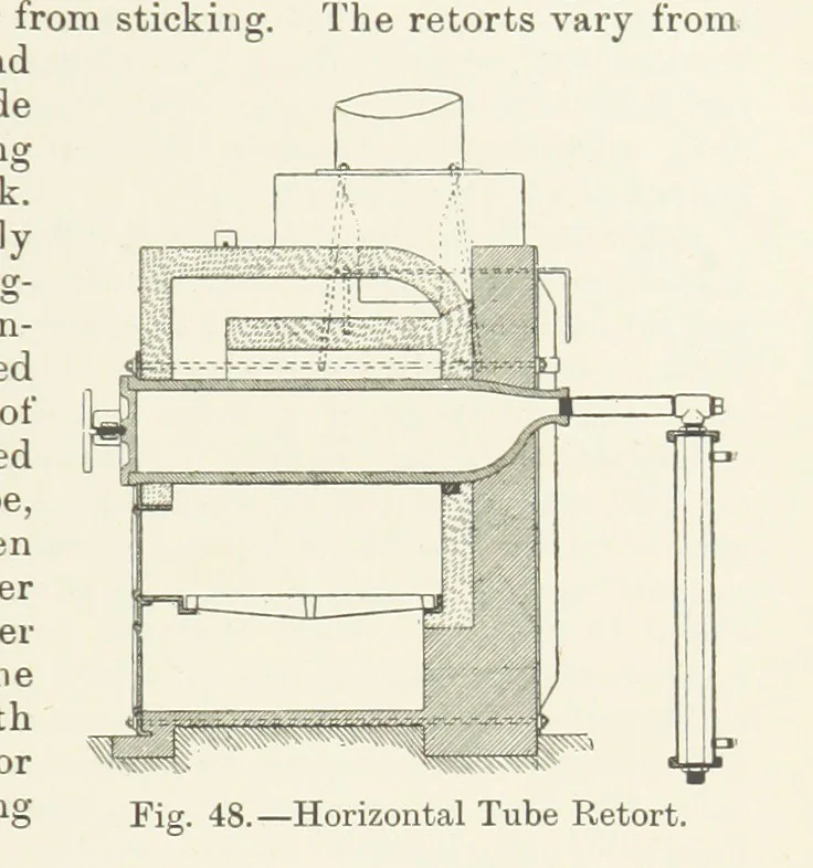An illustration from The Metallurgy of Lead and Silver. Part I. Lead. (Part II. Silver.), 1899, leaf 159