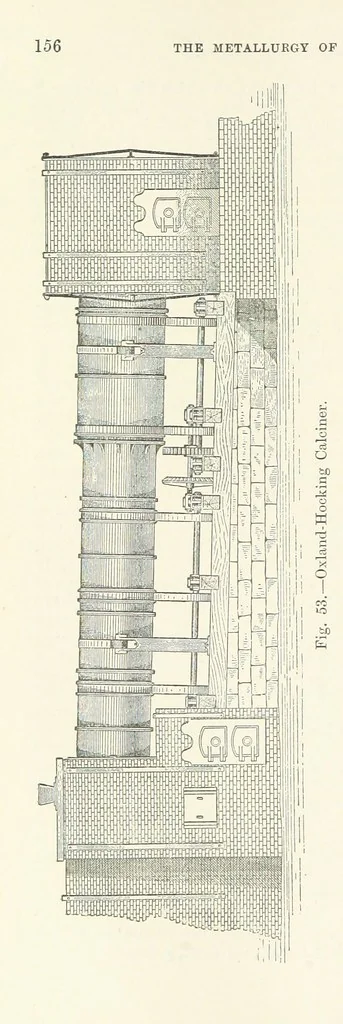 An illustration from The Metallurgy of Lead and Silver. Part I. Lead. (Part II. Silver.), 1899, leaf 176