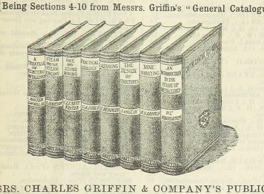An illustration from The Metallurgy of Lead and Silver. Part I. Lead. (Part II. Silver.), 1899, leaf 373
