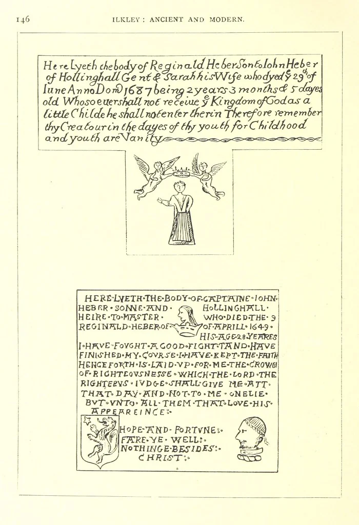 An illustration from Ilkley, Ancient and Modern ... Eighty illustrations, 1885, leaf 166