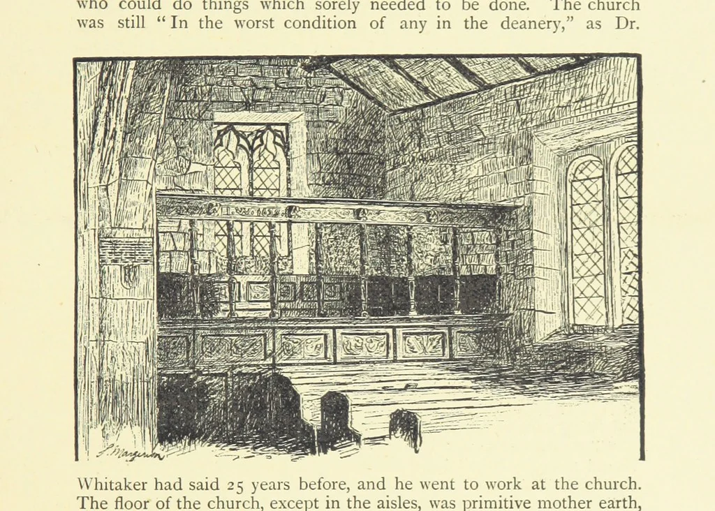 An illustration from Ilkley, Ancient and Modern ... Eighty illustrations, 1885, leaf 187