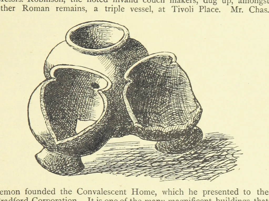 An illustration from Ilkley, Ancient and Modern ... Eighty illustrations, 1885, leaf 291