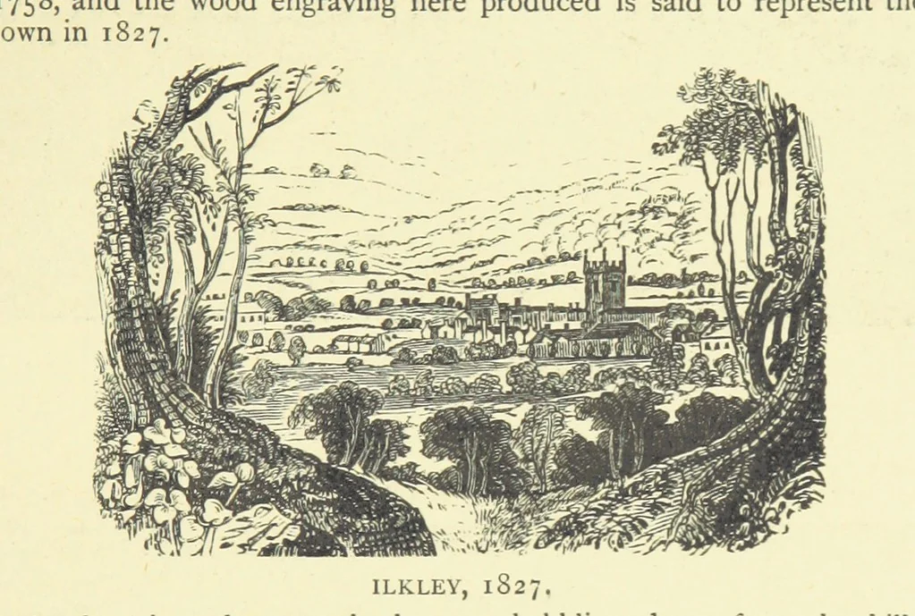 An illustration from Ilkley, Ancient and Modern ... Eighty illustrations, 1885, leaf 303