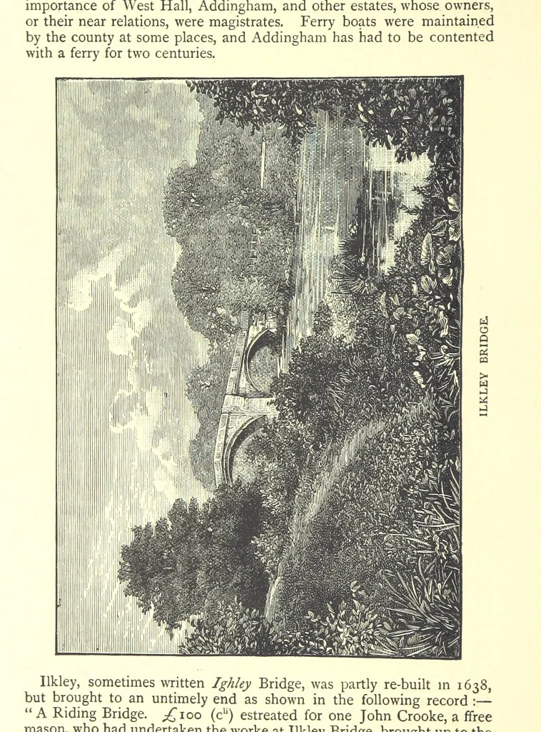 An illustration from Ilkley, Ancient and Modern ... Eighty illustrations, 1885, leaf 308