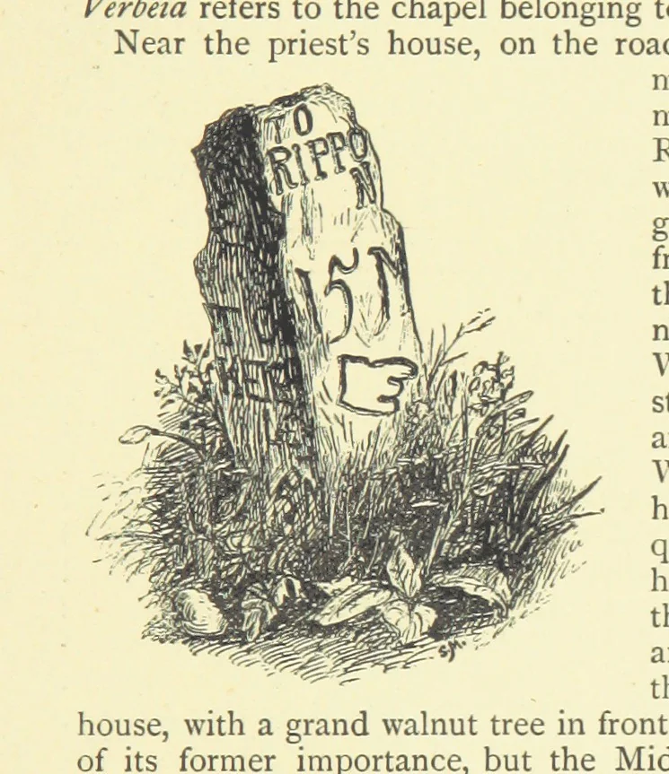 An illustration from Ilkley, Ancient and Modern ... Eighty illustrations, 1885, leaf 313