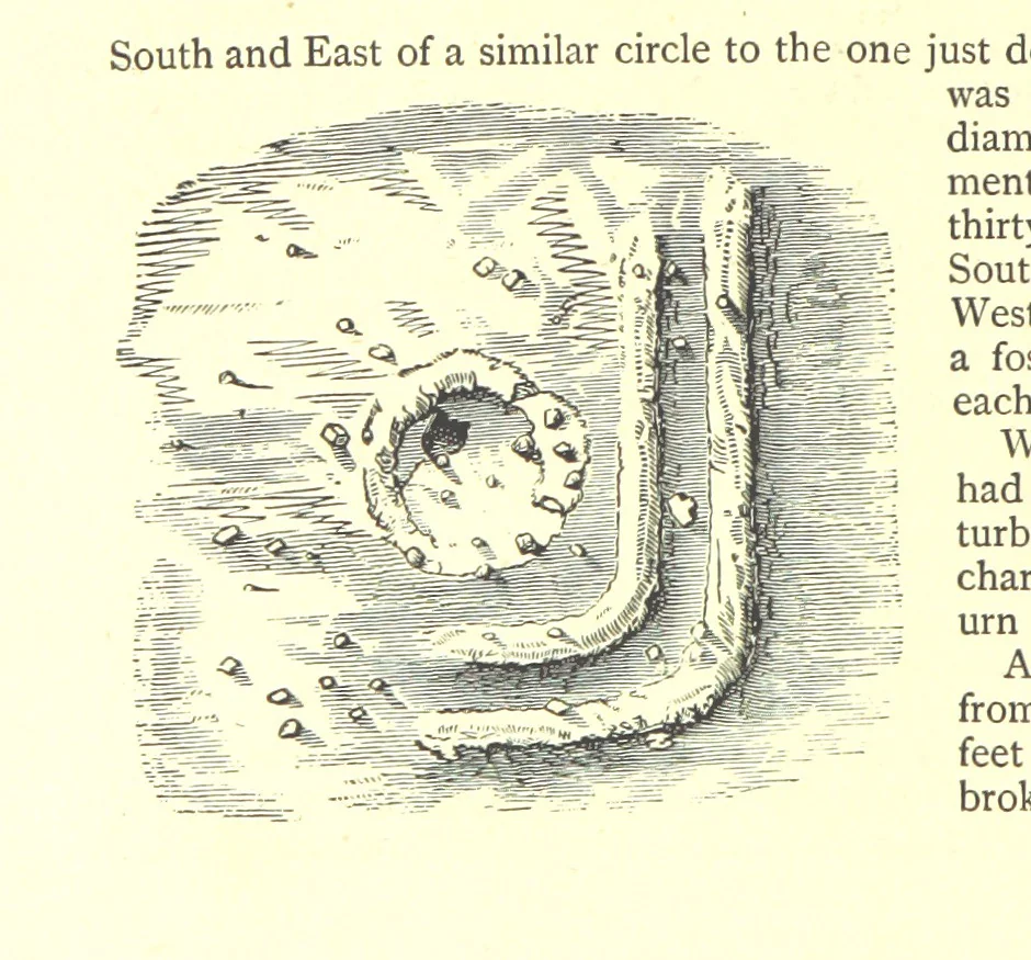 An illustration from Ilkley, Ancient and Modern ... Eighty illustrations, 1885, leaf 404
