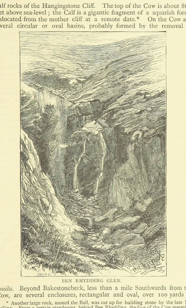 An illustration from Ilkley, Ancient and Modern ... Eighty illustrations, 1885, leaf 407